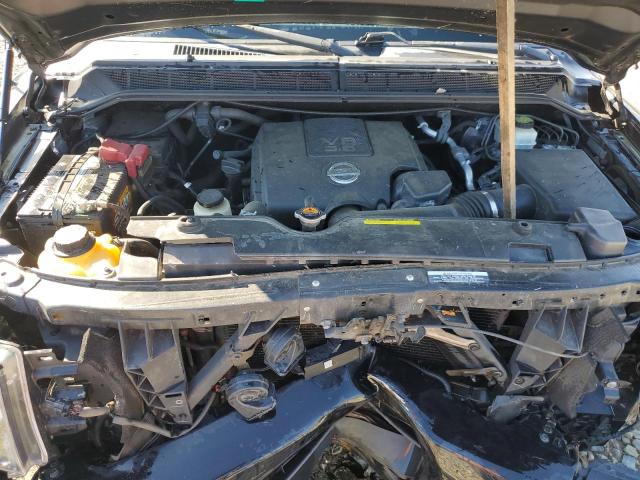 1N6BA0EK7CN330450 - 2012 NISSAN TITAN S BLACK photo 11