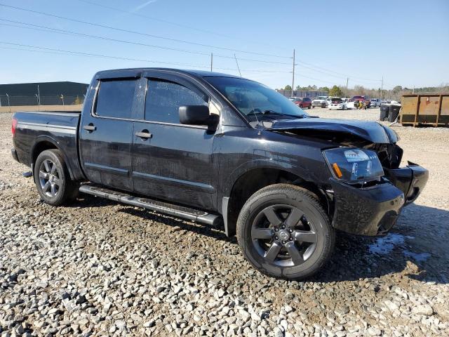 1N6BA0EK7CN330450 - 2012 NISSAN TITAN S BLACK photo 4