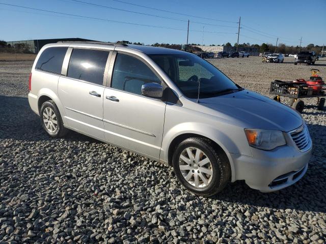 2C4RC1CG5CR106399 - 2012 CHRYSLER TOWN & COU TOURING L SILVER photo 4