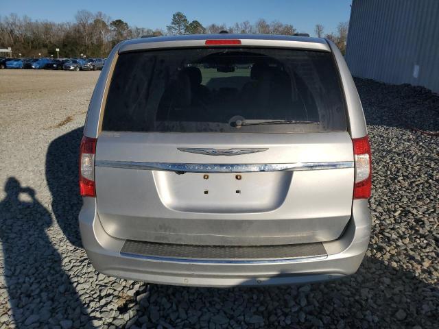 2C4RC1CG5CR106399 - 2012 CHRYSLER TOWN & COU TOURING L SILVER photo 6