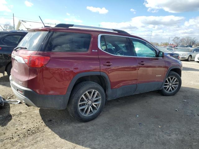 1GKKNSLA1JZ205158 - 2018 GMC ACADIA SLE BURGUNDY photo 3