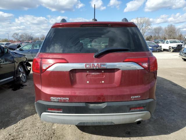 1GKKNSLA1JZ205158 - 2018 GMC ACADIA SLE BURGUNDY photo 6