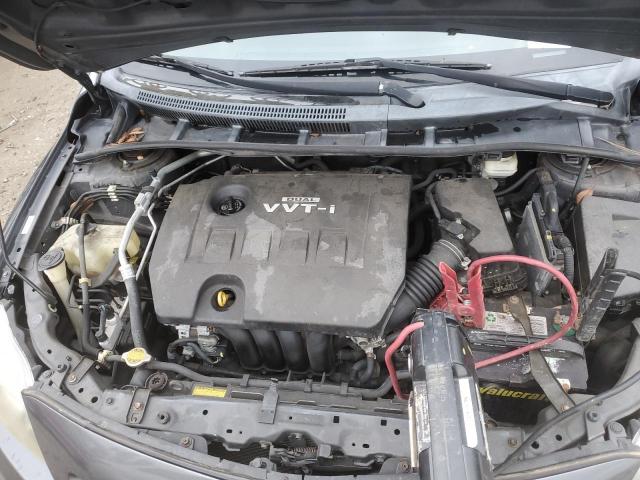 1NXBU4EE4AZ248394 - 2010 TOYOTA COROLLA BASE 灰色 照片 11