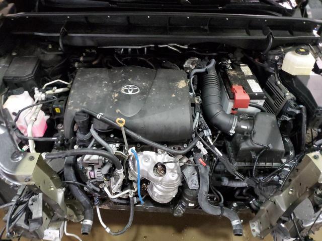 5TDGZRBH5NS222551 - 2022 TOYOTA HIGHLANDER XLE CHARCOAL photo 12