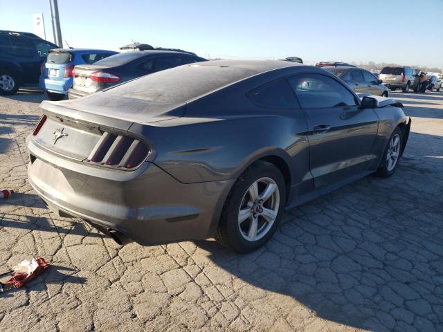 1FA6P8AM5G5215124 - 2016 FORD MUSTANG GRAY photo 3