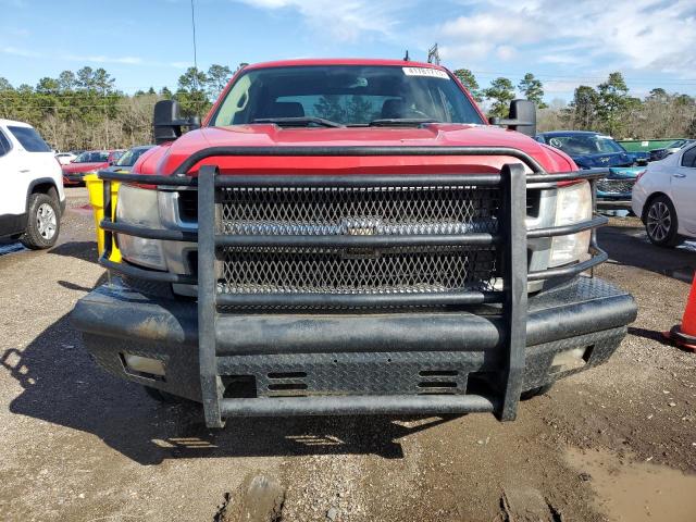 1GC4KYB64AF105523 - 2010 CHEVROLET SILVERADO K2500 HEAVY DUTY LTZ RED photo 5