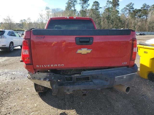 1GC4KYB64AF105523 - 2010 CHEVROLET SILVERADO K2500 HEAVY DUTY LTZ RED photo 6