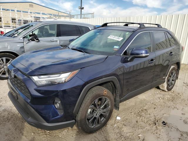 JTMB6RFV0PD115084 - 2023 TOYOTA RAV4 XLE PREMIUM BLUE photo 1