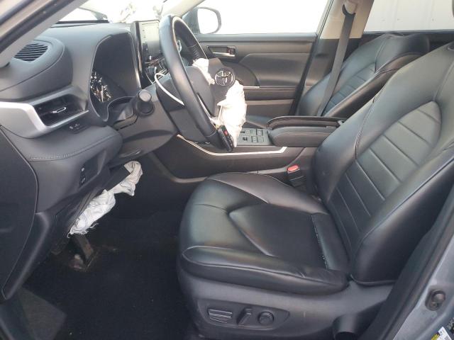 5TDHZRBH0MS059505 - 2021 TOYOTA HIGHLANDER XLE 蓝色 照片 7