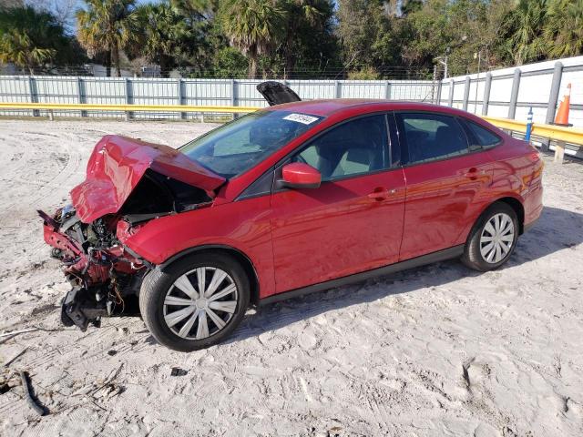 1FAHP3F26CL381306 - 2012 FORD FOCUS SE RED photo 1