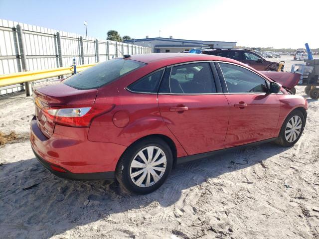 1FAHP3F26CL381306 - 2012 FORD FOCUS SE RED photo 3