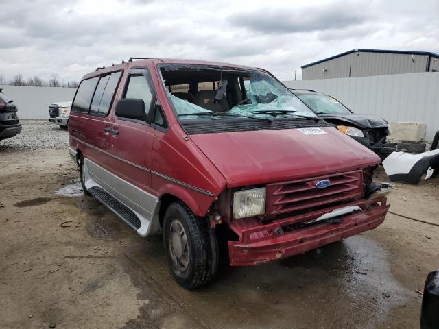 1FMDA31X6NZB02803 - 1992 FORD AEROSTAR BURGUNDY photo 4