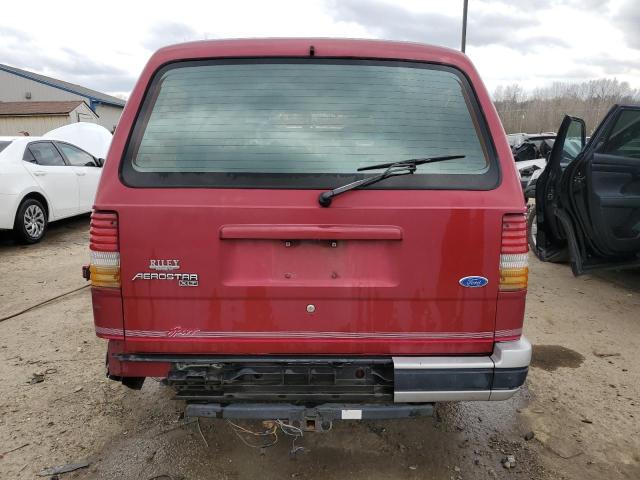 1FMDA31X6NZB02803 - 1992 FORD AEROSTAR BURGUNDY photo 6