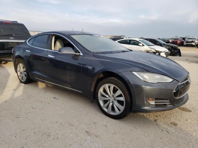 5YJSA1H16FFP75681 - 2015 TESLA MODEL S 85 CHARCOAL photo 4