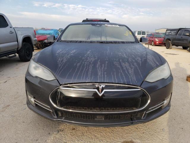 5YJSA1H16FFP75681 - 2015 TESLA MODEL S 85 CHARCOAL photo 5