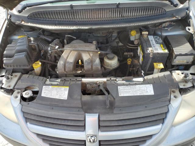 1D4GP25B26B743758 - 2006 DODGE CARAVAN SE BLUE photo 12