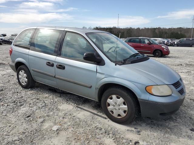 1D4GP25B26B743758 - 2006 DODGE CARAVAN SE BLUE photo 4