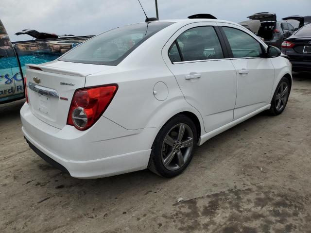 1G1JG5SB6F4163158 - 2015 CHEVROLET SONIC RS WHITE photo 3