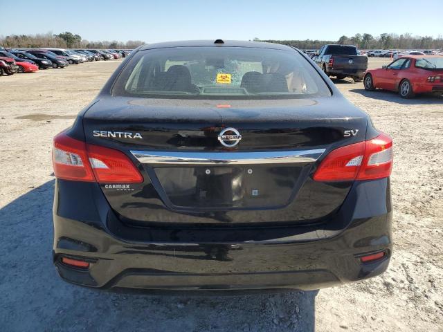 3N1AB7AP7KY250317 - 2019 NISSAN SENTRA S BLACK photo 6