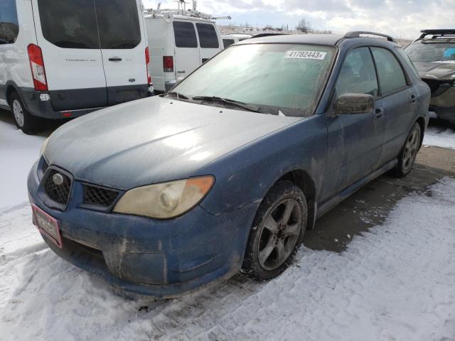 JF1GG61657H801556 - 2007 SUBARU IMPREZA 2.5I BLUE photo 1