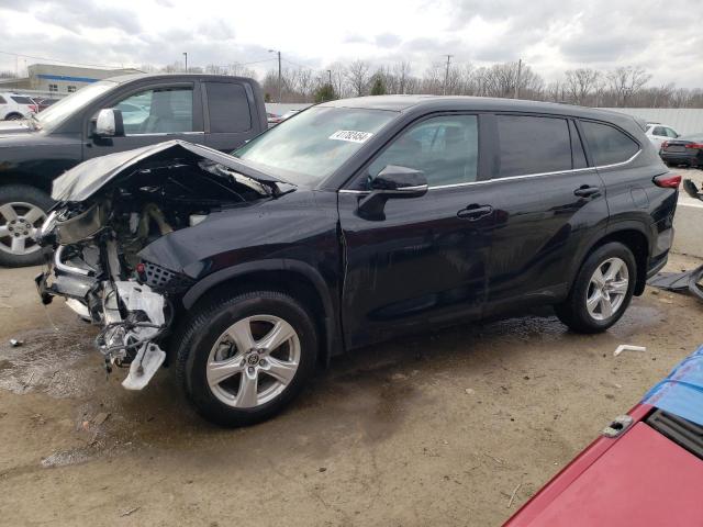 5TDKDRBH8PS520331 - 2023 TOYOTA HIGHLANDER L BLACK photo 1