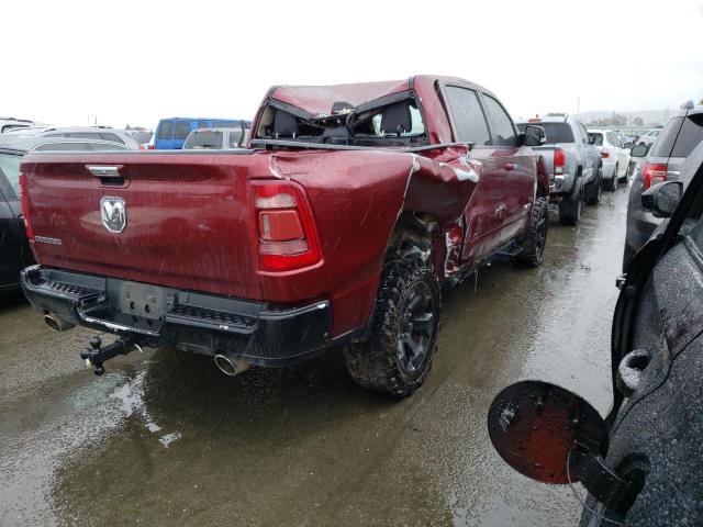 1C6RREFT3KN535199 - 2019 RAM 1500 BIG HORN/LONE STAR BURGUNDY photo 3