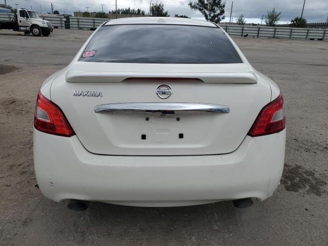 1N4AA5AP9AC865856 - 2010 NISSAN MAXIMA S WHITE photo 6