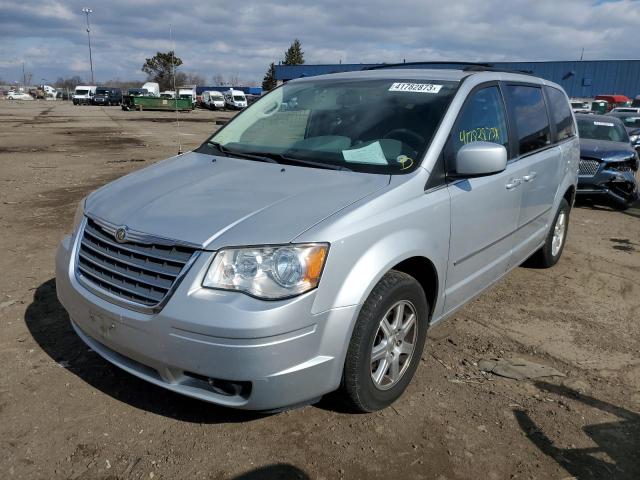 2A8HR54199R509878 - 2009 CHRYSLER TOWN & COU TOURING ვერცხლისფერი ფოტო 1