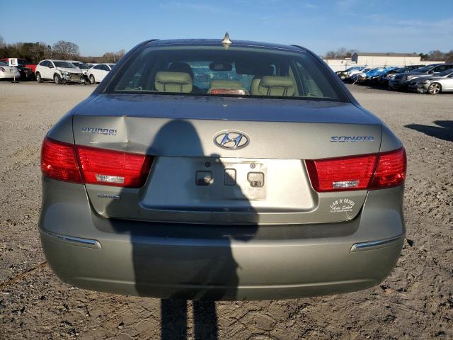 5NPEU46C39H520972 - 2009 HYUNDAI SONATA SE GREEN photo 6