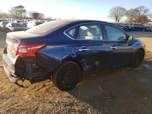 3N1AB7AP5GY256821 - 2016 NISSAN SENTRA S BLUE photo 3