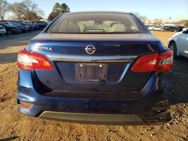 3N1AB7AP5GY256821 - 2016 NISSAN SENTRA S BLUE photo 6