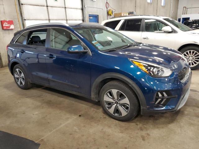 KNDCB3LC7L5425611 - 2020 KIA NIRO LX BLUE photo 4