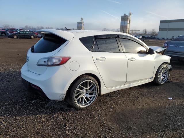 JM1BL1L33D1765845 - 2013 MAZDA SPEED 3 WHITE photo 3
