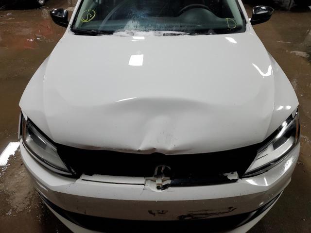 3VW2K7AJ9CM387780 - 2012 VOLKSWAGEN JETTA BASE Սպիտակ լուսանկար 11