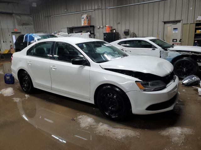 3VW2K7AJ9CM387780 - 2012 VOLKSWAGEN JETTA BASE Սպիտակ լուսանկար 4