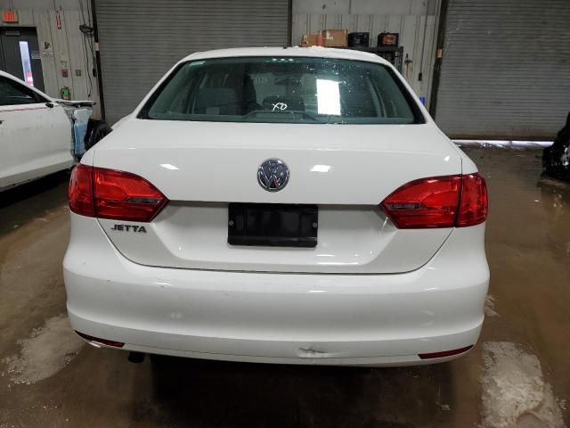 3VW2K7AJ9CM387780 - 2012 VOLKSWAGEN JETTA BASE Սպիտակ լուսանկար 6