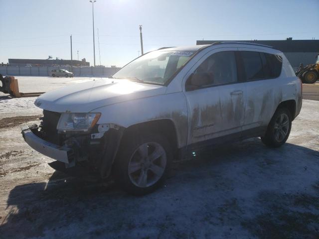 1C4NJDAB1DD259685 - 2013 JEEP COMPASS WHITE photo 1