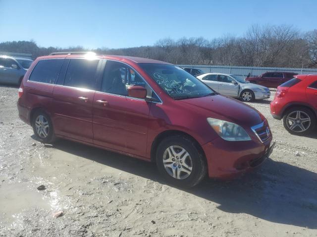 5FNRL38475B121625 - 2005 HONDA ODYSSEY EX MAROON photo 4