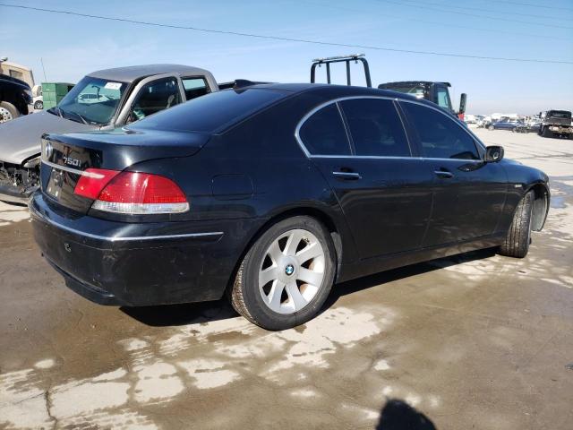 WBAHL83558DT13255 - 2008 BMW 750 I BLACK photo 3