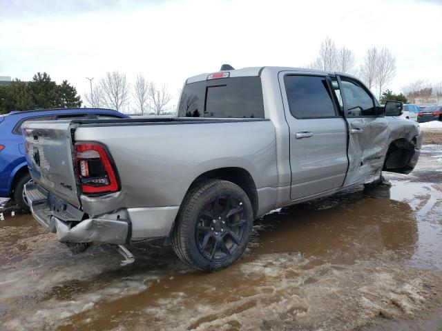 1C6SRFVT4NN338622 - 2022 RAM 1500 SPORT SILVER photo 3