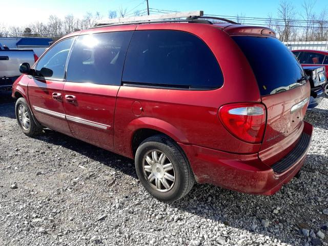 2A4GP54L47R297022 - 2007 CHRYSLER TOWN & COU TOURING RED photo 2