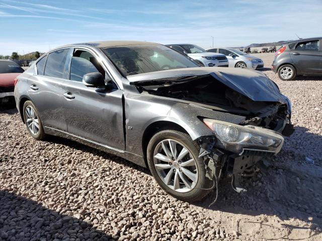 JN1BV7AP5FM338349 - 2015 INFINITI Q50 BASE ვერცხლისფერი ფოტო 4