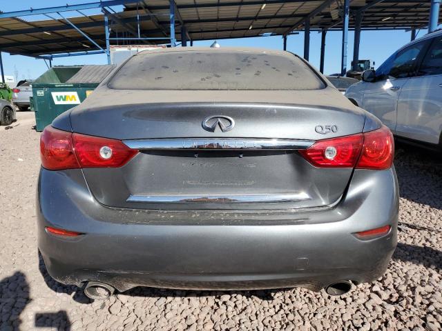 JN1BV7AP5FM338349 - 2015 INFINITI Q50 BASE ვერცხლისფერი ფოტო 6