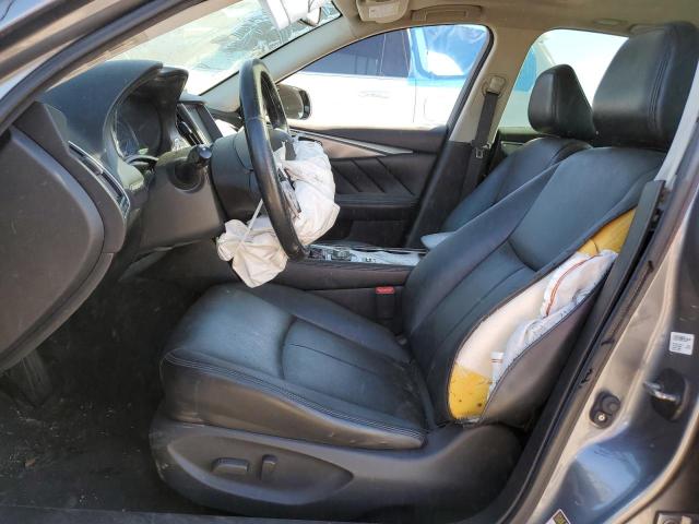 JN1BV7AP5FM338349 - 2015 INFINITI Q50 BASE ვერცხლისფერი ფოტო 7