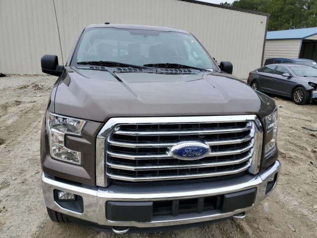 1FTFX1EG4GFC04342 - 2016 FORD F150 SUPER CAB GRAY photo 5