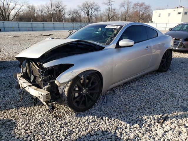 JNKCV64E38M123026 - 2008 INFINITI G37 BASE SILVER photo 1