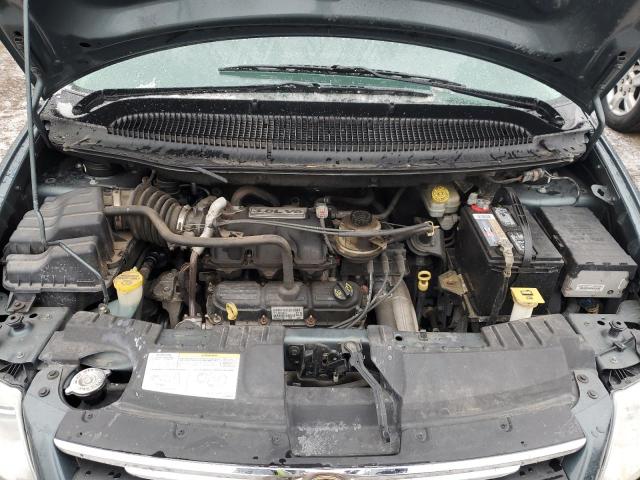 2A4GP54L47R281726 - 2007 CHRYSLER TOWN & COU TOURING მწვანე ფოტო 12