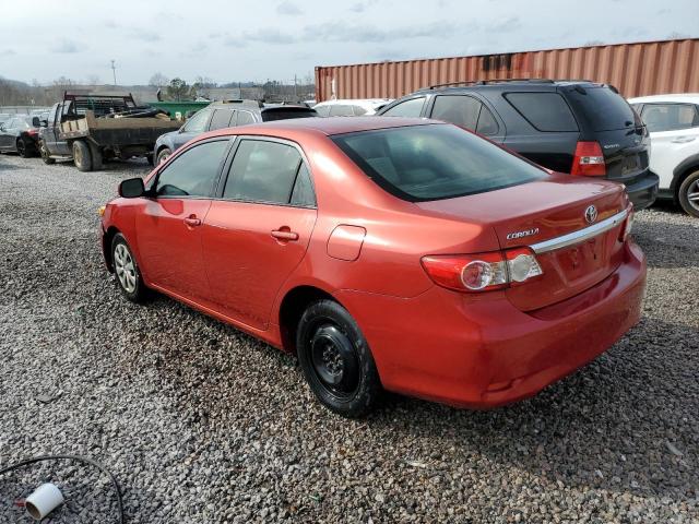 JTDBU4EEXB9154660 - 2011 TOYOTA COROLLA BASE RED photo 2