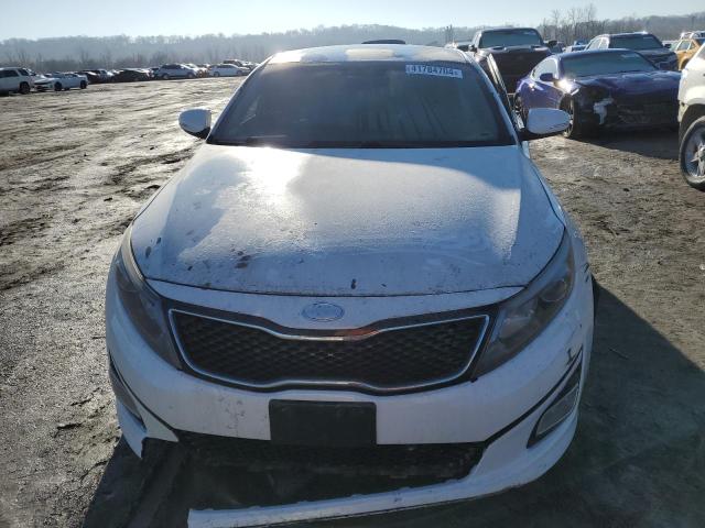 5XXGN4A72FG393056 - 2015 KIA OPTIMA EX WHITE photo 5