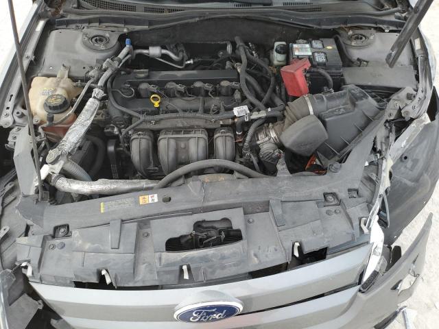 3FAHP0HA5CR299085 - 2012 FORD FUSION SE GRAY photo 11